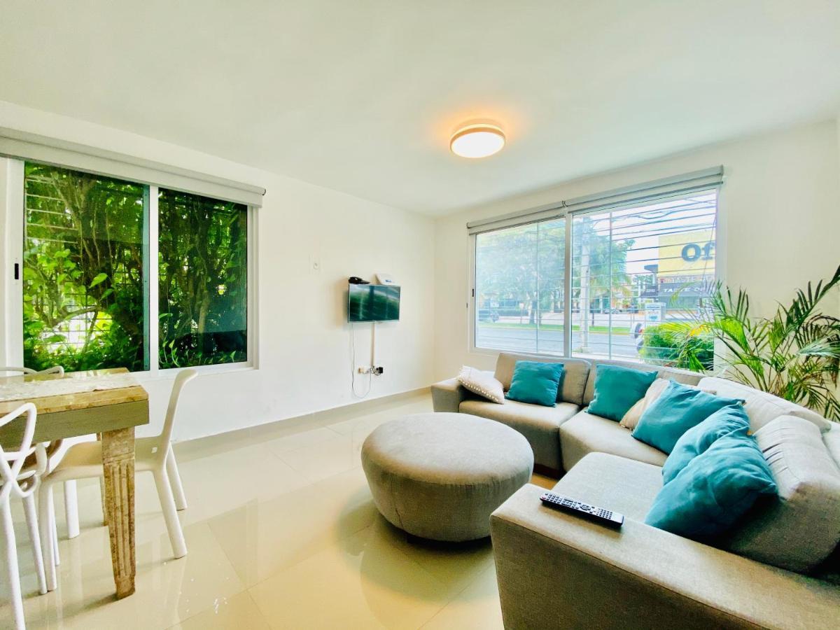 Apartamento Calido Y Moderno En La Entrada De La Zona Hotelera Cancún Eksteriør bilde