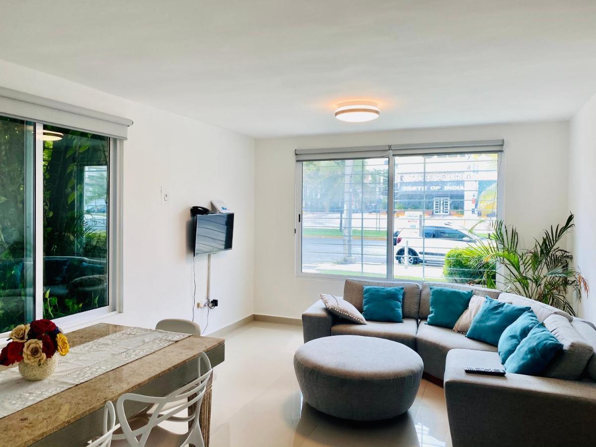 Apartamento Calido Y Moderno En La Entrada De La Zona Hotelera Cancún Eksteriør bilde